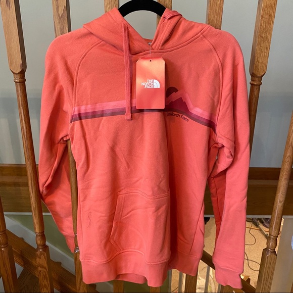 north face gradient hoodie
